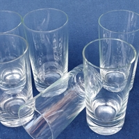 enkle klare glas vandglas retro glas gamle genbrug
